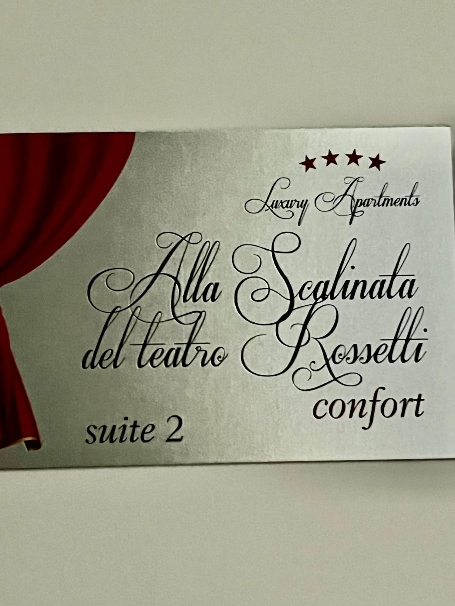 Alla Scalinata Del Teatro Rossetti Confort Suites Parcheggio Trieste Bagian luar foto
